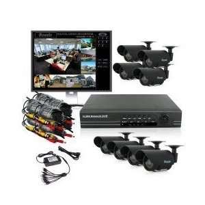  ZMODO 8 Channel CCTV Security DVR IR Camera System 500GB 