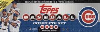 2008 Topps Chicago Cubs Baseball Factory Box Set  