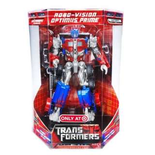 Transformers Movie Robo Vision Optimus Prime Target Exclusive Action 