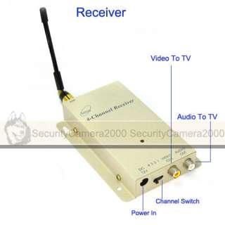 2G 4CH Audio/Video Transmitter Receiver Kit High Resolution 700mW