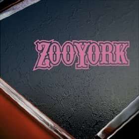  Zoo York Pink Decal Surf Skate Snow Board BMX Car Pink 