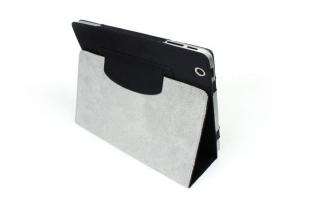 BLACK ULTRA THIN CASE COVER WITH STAND FOR APPLE IPAD 2  