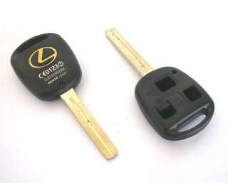 KEY REMOTE LONG BLADE SHELL CASE FOB for LEXUS 3 Button  