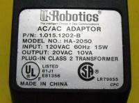 US Robotics Fax Modem sportster AC Adaptor HA 2050  