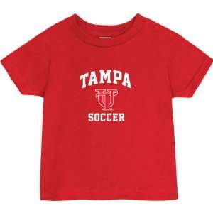   Spartans Red Toddler/Kids Soccer Arch T Shirt