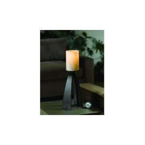   ZW160 Formae 1 Light Table Lamp in Natural Iron with Soft Amber glass