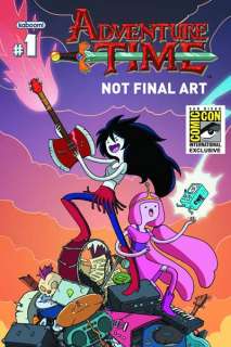 Comic Con SDCC Exclusive Adventure Time Marceline Queens #1 Comic Book 