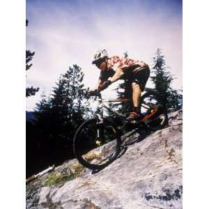  Mountain Bike Rider, Whistler Resort, British Columbia 