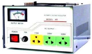 1500 Watt Voltage Converter STABILIZER 110 220V Up/Down  