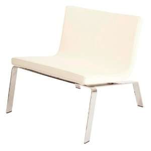 Stella Lounge Chair in White by Blu Dot