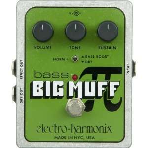   Harmonix Xo Bass Big Muff Pi Distortion Effects Pedal 
