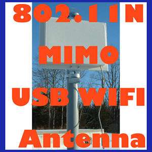 USB WIRELESS WIFI Long Range Extender Antenna 300Mbps  