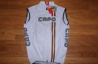 New Capoforma Dorato Gran Fondo Wind Vest White LG  