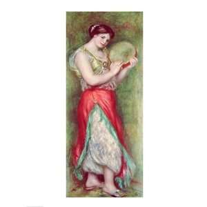 Dancing Girl with Tambourine, 1909 HIGH QUALITY MUSEUM WRAP CANVAS 