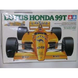  Tamiya Lotus Honda 99T Race Car Plastic Model Kit 