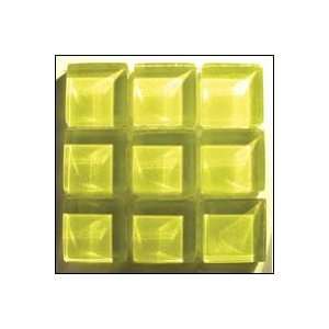   Glass Mosaics 1 inch x 1 inch x 8 MM Thick LEM Lemon