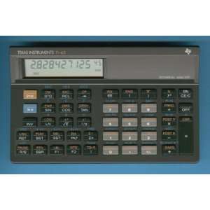 TI 65 Technical Analyst Financial Calculator Electronics