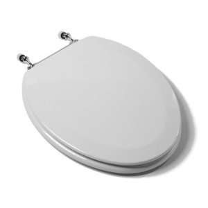   Seats C1B4E2CH Deluxe Molded Elongated Toilet Seat with Chrome Hinges