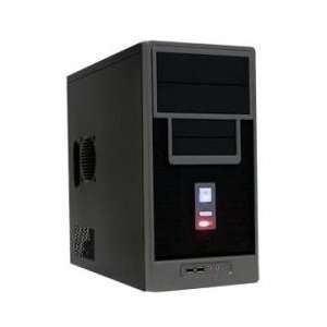   Microatx Mini Tower Black 300W 2/2/(1) Bays USB AUDIO FAN Electronics