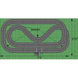  1/32 Scalextric Analog Slot Car Race Track Sets   Extreme 