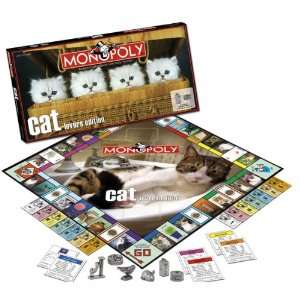  MONOPOLY Cat Lovers Edition Toys & Games
