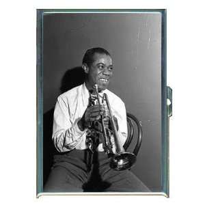  Louis Armstrong c1950 Trumpet ID Holder, Cigarette Case or 