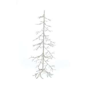   Inspirations White Iron Wire Christmas Twig Trees 3.5