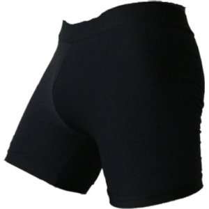  Plain Black Vale Tudo Shorts Size Large 