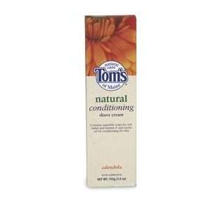 Toms of Maine Calendula, Natural Conditioning Shave Cream 3.6 oz (102 