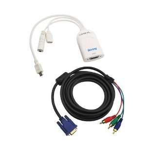   Package include a 12FT VGA to 3RCA Component Video Cable) Electronics