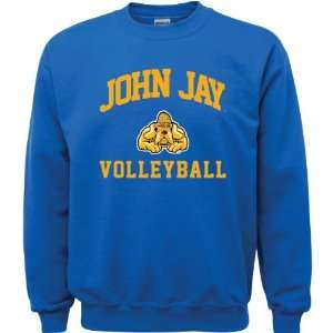   Blue Youth Volleyball Arch Crewneck Sweatshirt