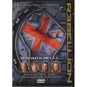   2001 REBELLION BRAND NEW SEALED WWE WWF WRESTLING DVD 