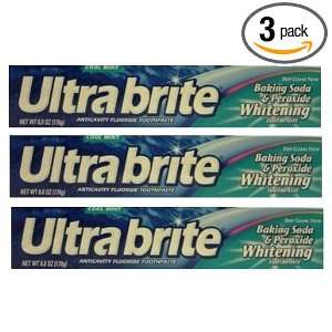 Brite Baking Soda & Peroxide Whitening Anticavity Fluoride Toothpaste 