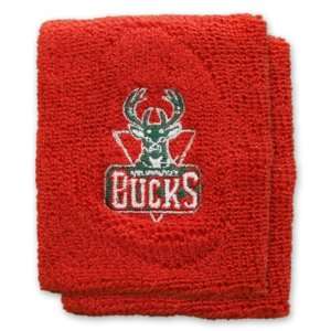  NBA Milwaukee Bucks Wristband, Two Pack